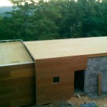 L'isolation du toit suit le même procédé que pour les murs, avec les mêmes matériaux. La zeHouse est un cocon.