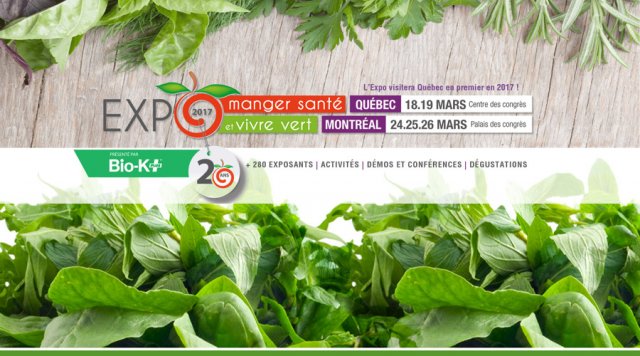 Expo Manger Santé et Vivre Vert – 20e Édition